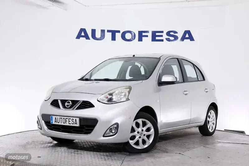 Plateado Usado 2014 Nissan Micra Acenta+ Utilitario | 8250 € (Precio justo) - Imagen 1/4