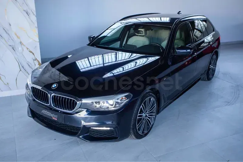 Usado BMW 520 Shadowline 190 CV (139 kW) 2018 Azul Familiar