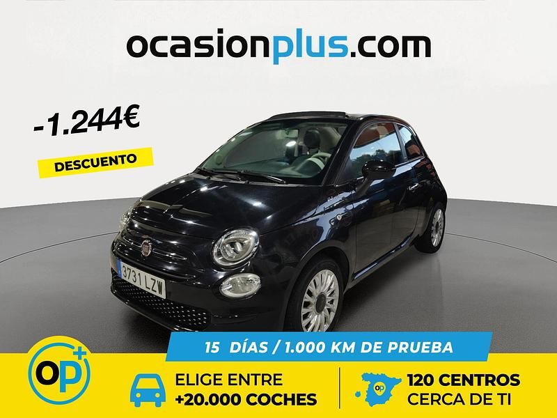 Usado Fiat 500 Dolcevita 70 CV (51 kW) 2022 Negro Descapotable