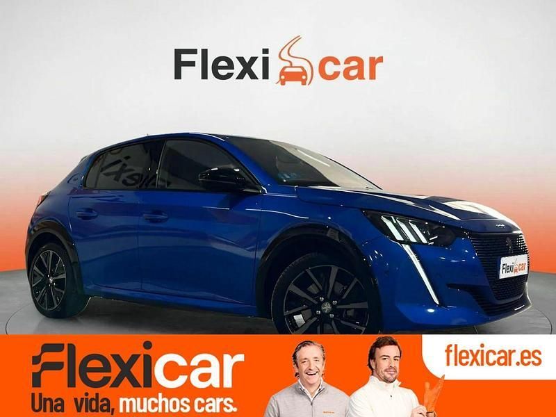 Azul Usado 2023 Peugeot e-208 GT Utilitario | 21.490 € (Precio justo) - Imagen 1/4