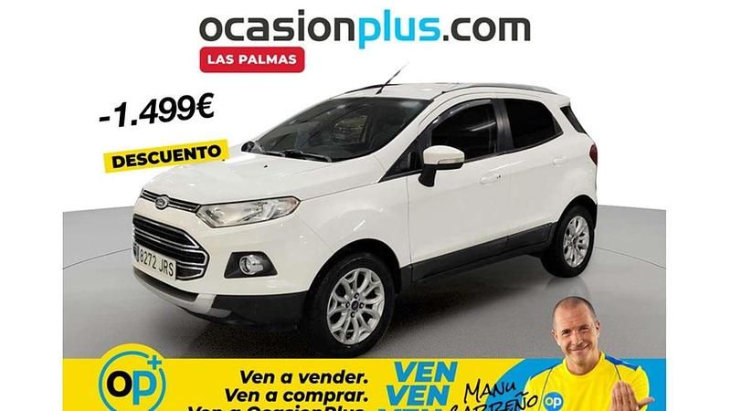 Usado Ford Ecosport Titanium 125 CV (91 kW) 2016 Blanco SUV