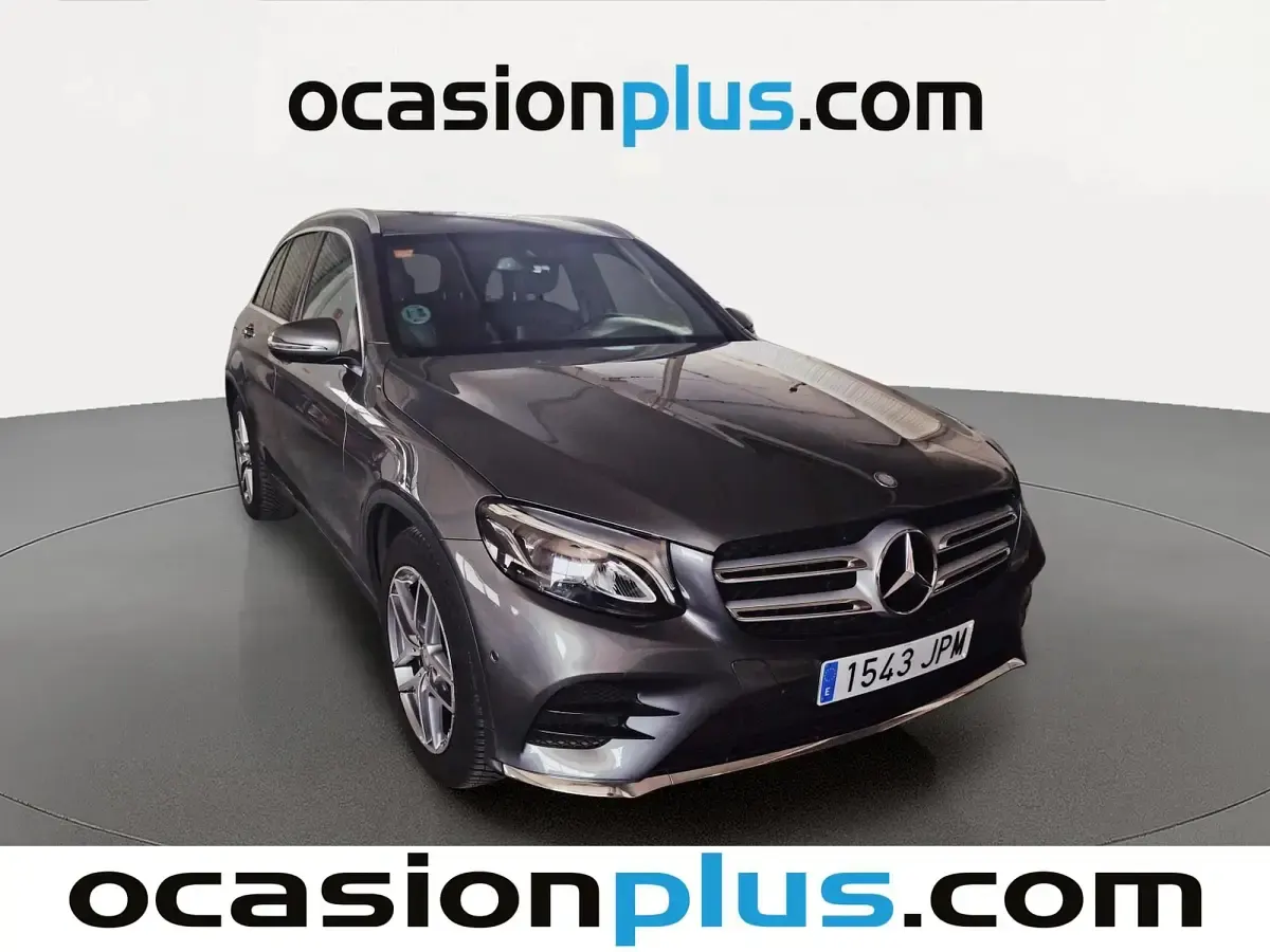 Usado Mercedes GLC220 Exclusive 170 CV (125 kW) 2016 Gris SUV