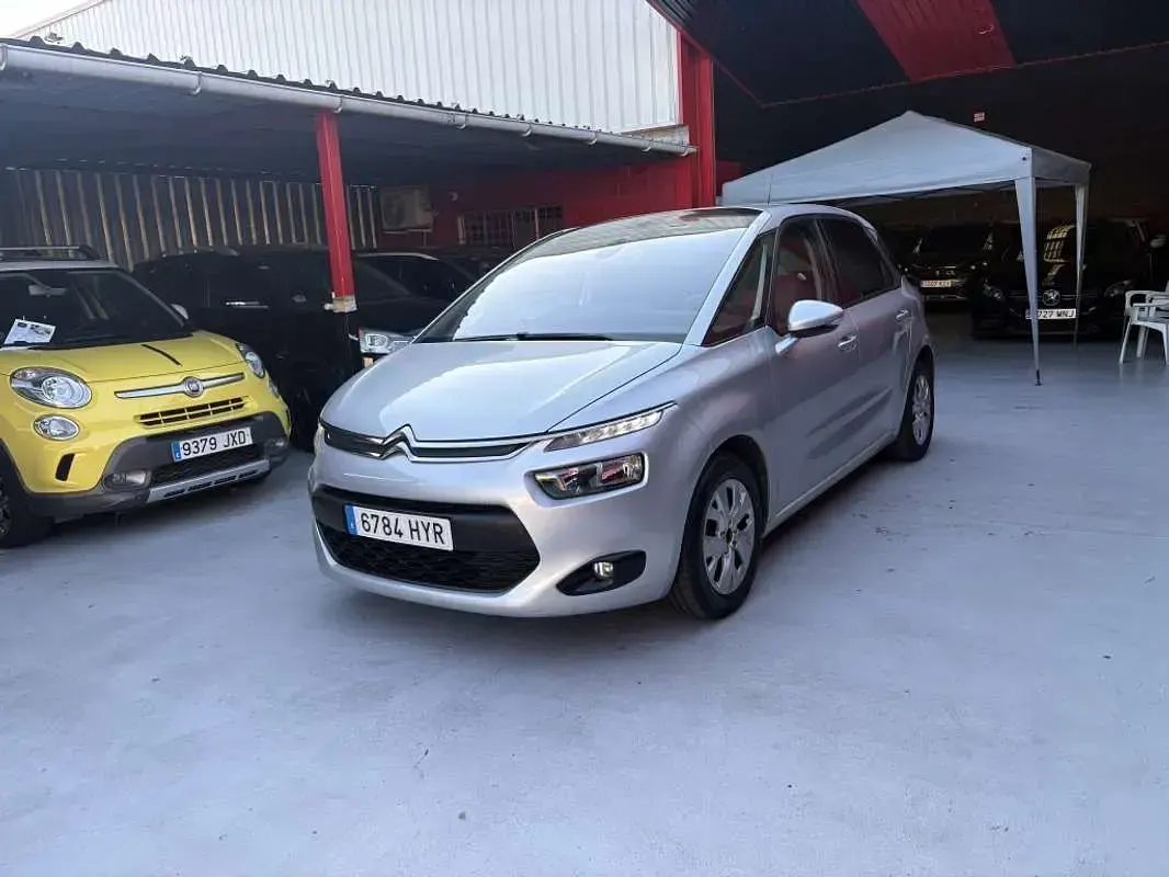 Usado Citroën C4 Picasso Seduction 116 CV (85 kW) 2014 Gris Monovolumen