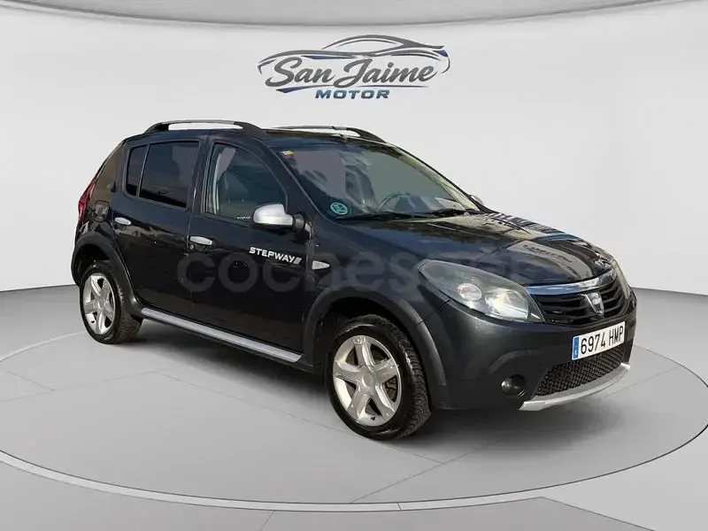 Usado Dacia Sandero Stepway 85 CV (62 kW) 2012 Azul Berlina