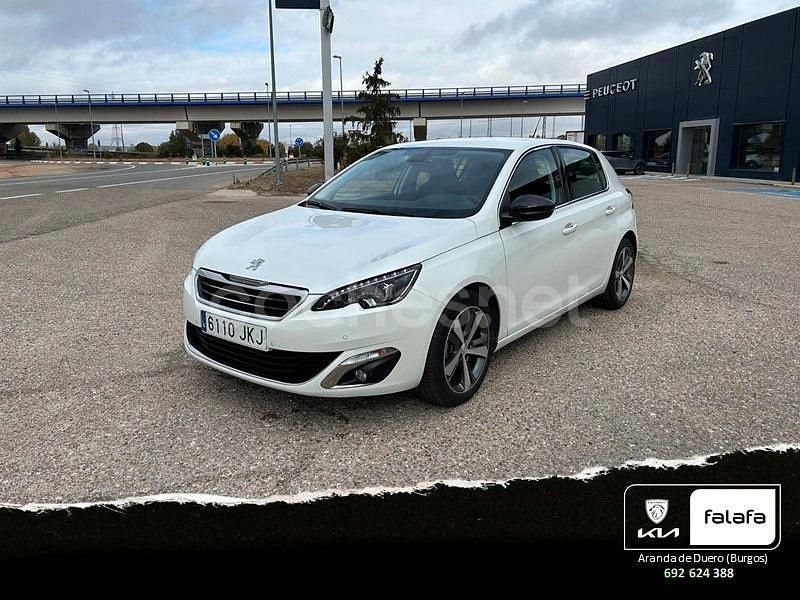 Blanco Usado 2015 Peugeot 308 Allure Berlina | 11.450 € (Un poco caro) - Imagen 1/4