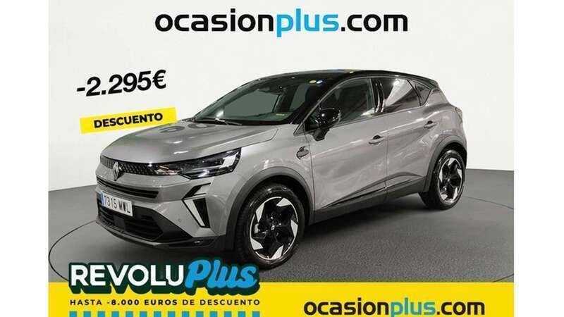 Gris Usado 2024 Renault Captur Techno SUV | 22.955 € (Precio justo) - Imagen 1/4