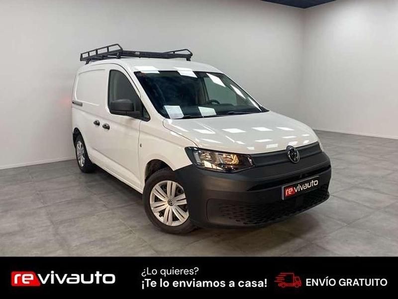 Usado VW Caddy 122 CV (89 kW) 2021 Blanco Monovolumen