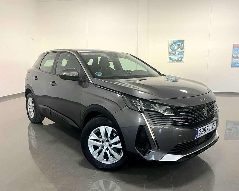 Gris Usado 2021 Peugeot 3008 Active SUV | 17.500 € (Precio justo) - Imagen 1/4