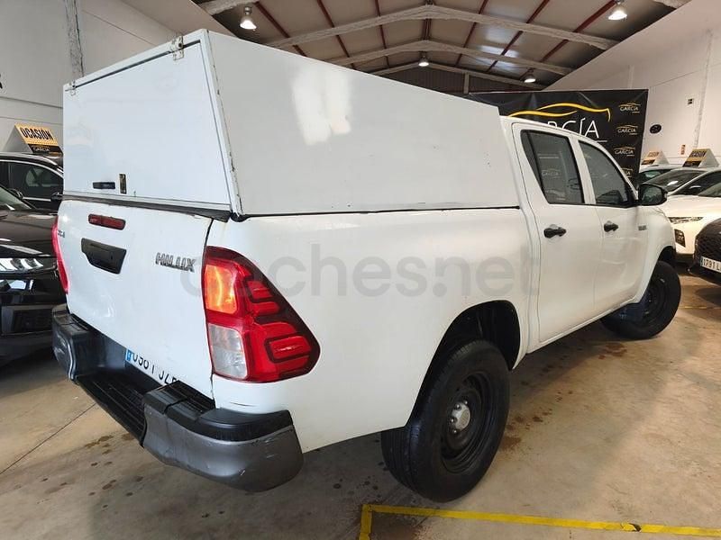 Usado Toyota HiLux 150 CV (110 kW) 2017 Blanco Recogida