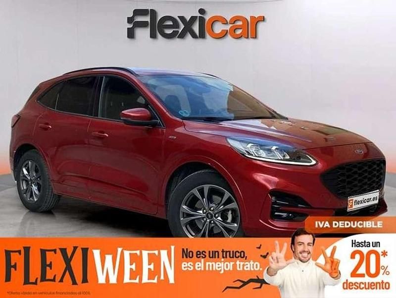 Rojo Usado 2022 Ford Kuga ST-Line SUV | 15.470 € (Super precio) - Imagen 1/4