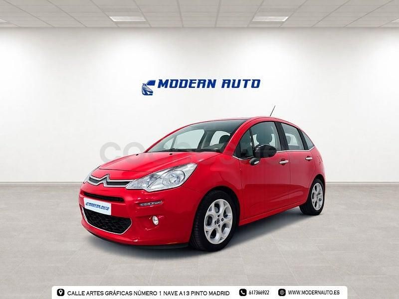 Usado Citroën C3 Live 82 CV (60 kW) 2016 Rojo Berlina