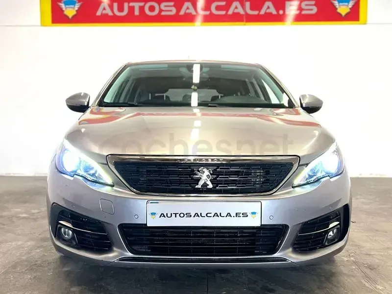Usado Peugeot 308 SW Access 100 CV (73 kW) 2019 Gris / plata Familiar