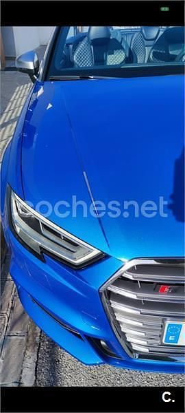 Usado Audi A3 Cabriolet 150 CV (110 kW) 2019 Azul Descapotable