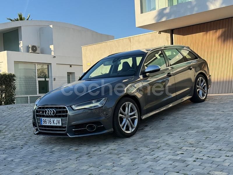 Usado Audi A6 Design 450 CV (330 kW) 2018 Gris / plata Familiar
