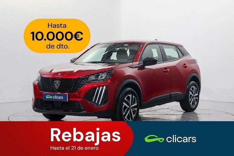 Rojo Usado 2023 Peugeot 2008 Active SUV | 14.090 € (Super precio) - Imagen 1/4