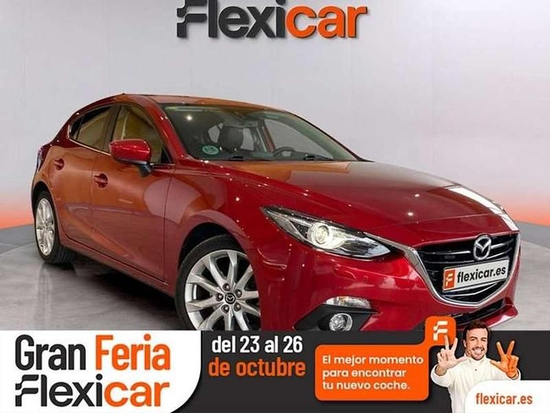 Rojo Usado 2014 Mazda 3 Style Berlina | 12.990 € (Precio justo) - Imagen 1/4