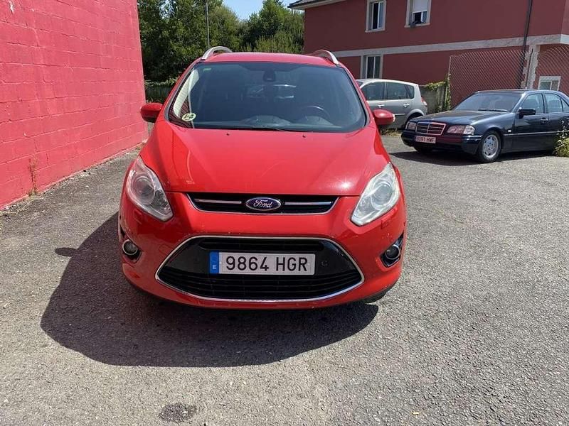 Rojo Usado 2011 Ford Grand C-Max Titanium Monovolumen | 7500 € (Precio justo) - Imagen 1/4