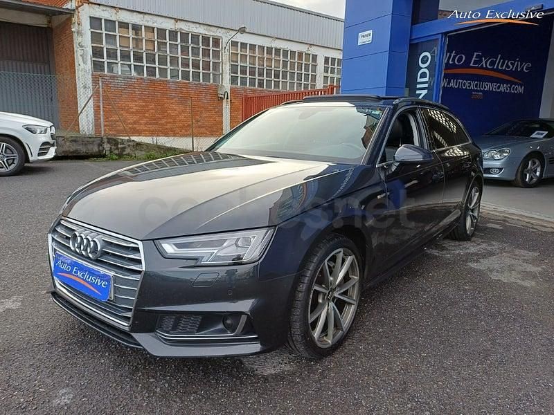 Usado Audi A4 Exclusive 190 CV (139 kW) 2018 Negro Familiar