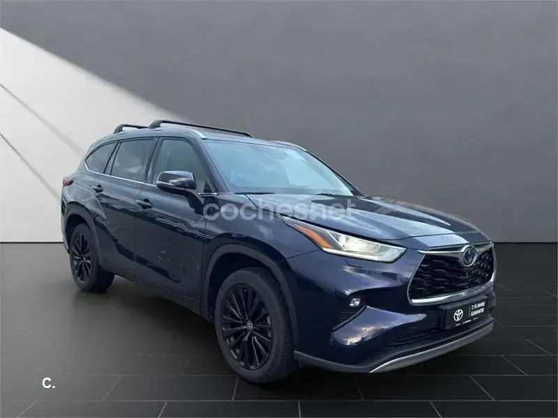 Usado Toyota Highlander Luxury 246 CV (180 kW) 2024 Azul SUV