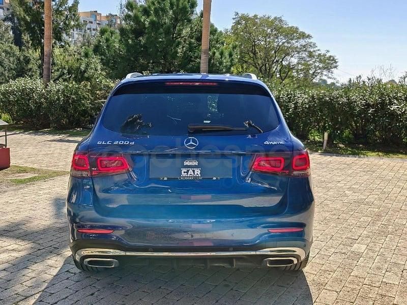 Usado Mercedes GLC200 163 CV (119 kW) 2021 Azul SUV