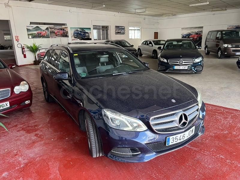Usado Mercedes E300 Avantgarde 231 CV (169 kW) 2016 Azul Familiar