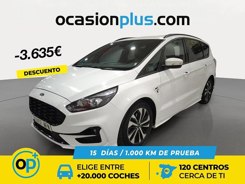 Usado Ford S-MAX ST-Line 190 CV (139 kW) 2023 Blanco Monovolumen