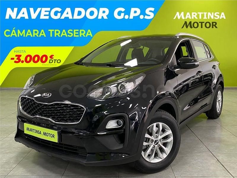 Usado Kia Sportage 115 CV (84 kW) 2021 Negro SUV