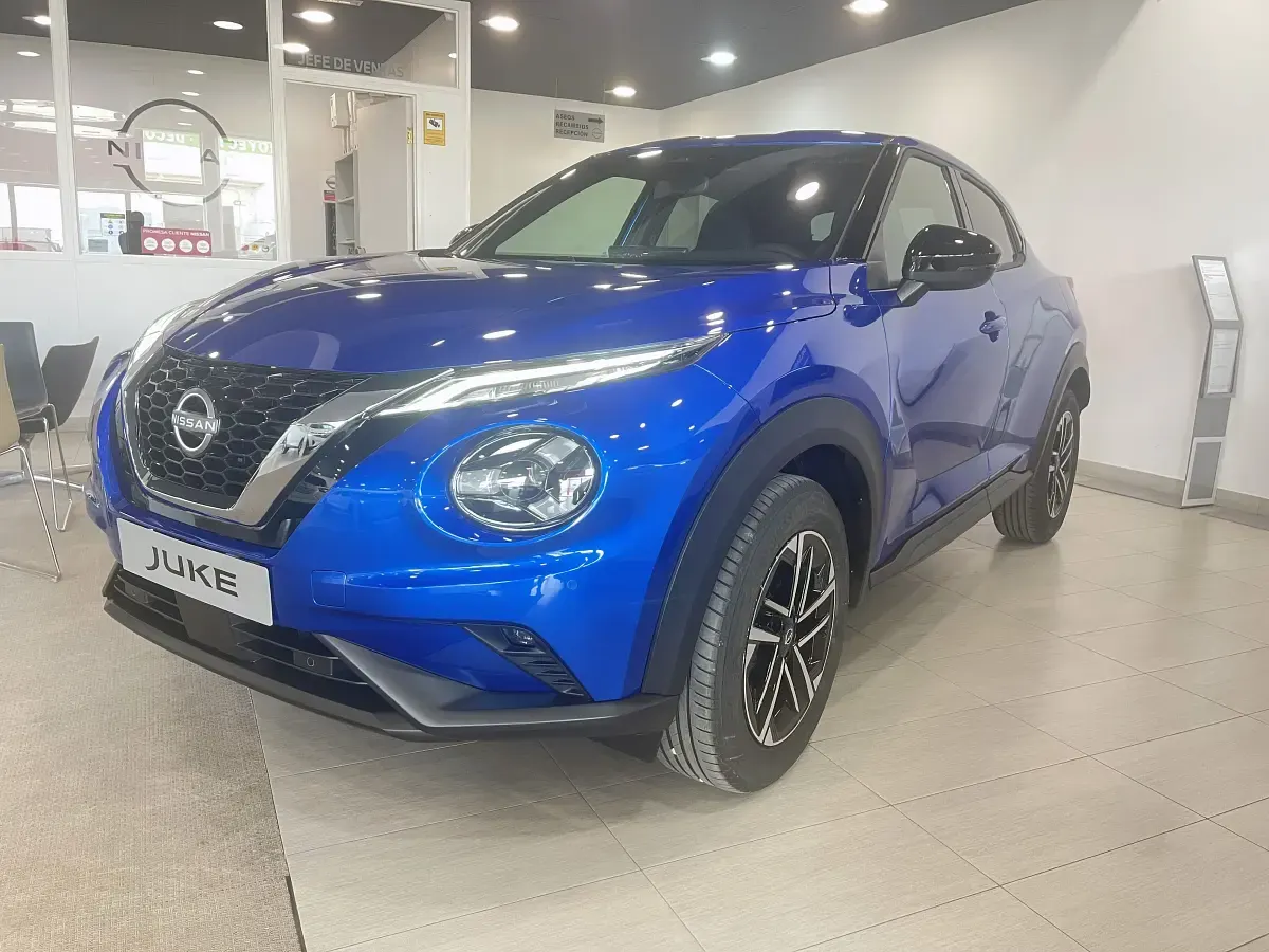 Nouvelle Nissan Juke N-Connecta 143 ch (105 kW) 2025 Bleue SUV