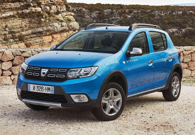 Usado Dacia Sandero Stepway Ambiance 90 CV (66 kW) 2016 Azul Utilitario