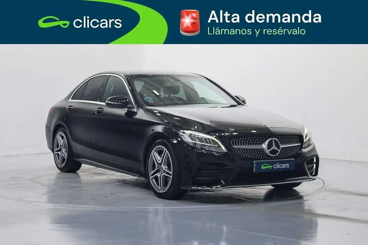 Usado Mercedes C220 194 CV (142 kW) 2020 Negro Berlina