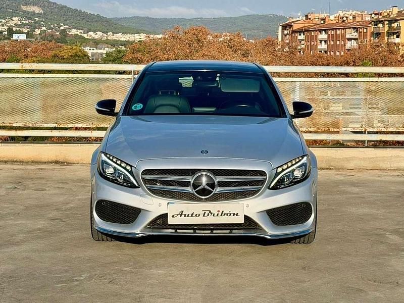 Usado Mercedes C220 Elegance 170 CV (125 kW) 2014 Gris Berlina