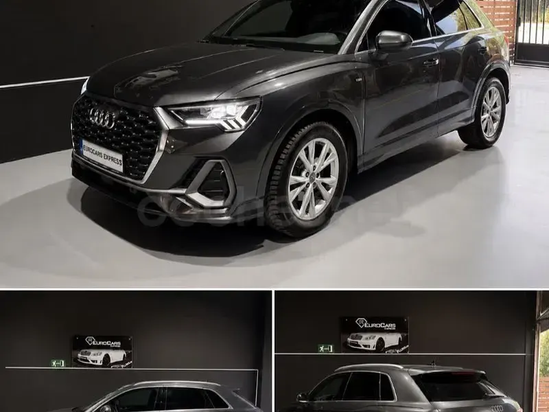 Usado Audi Q3 S-Line 150 CV (110 kW) 2019 Gris / plata SUV