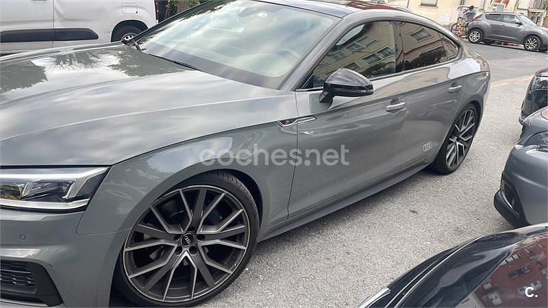 Usado Audi A5 Sportback 286 CV (210 kW) 2019 Gris / plata Utilitario