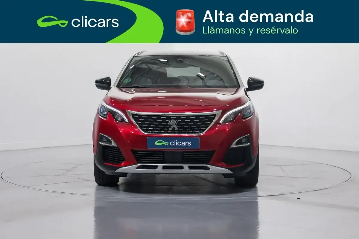 Usado Peugeot 3008 GT-line 130 CV (95 kW) 2018 Rojo SUV