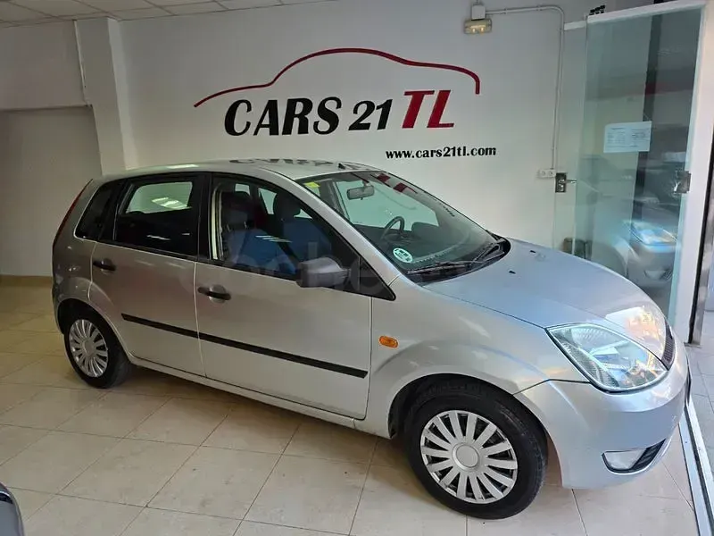 Usado Ford Fiesta Trend 80 CV (58 kW) 2004 Gris / plata Utilitario