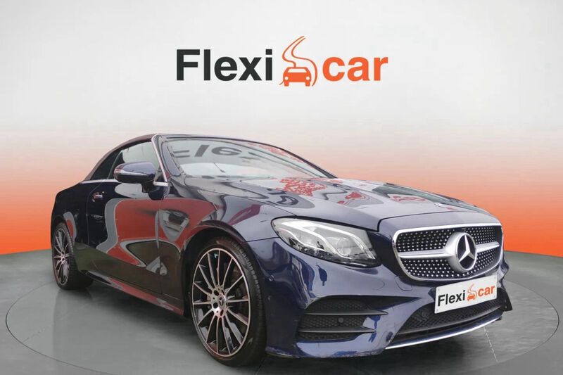 Azul Usado 2018 Mercedes E400 Descapotable | 44.190 € (Buen precio) - Imagen 1/4