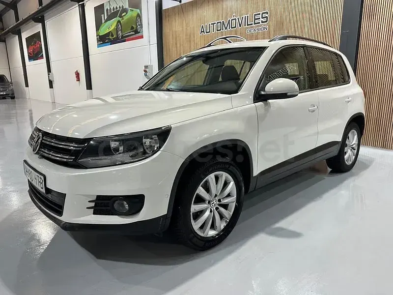 Usado VW Tiguan 110 CV (80 kW) 2014 Blanco SUV
