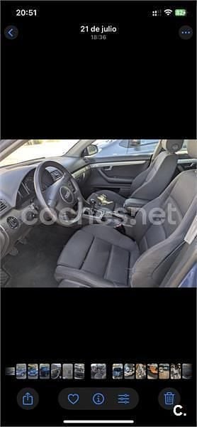 Azul Usado 2007 Audi A4 Familiar | 3900 € (Precio justo) - Imagen 1/4