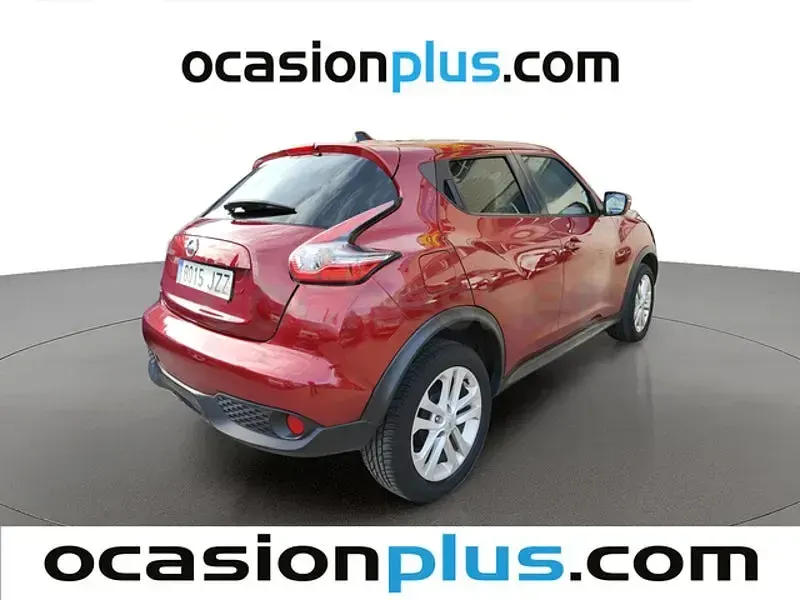 Usado Nissan Juke N-Connecta 110 CV (80 kW) 2017 Granate SUV