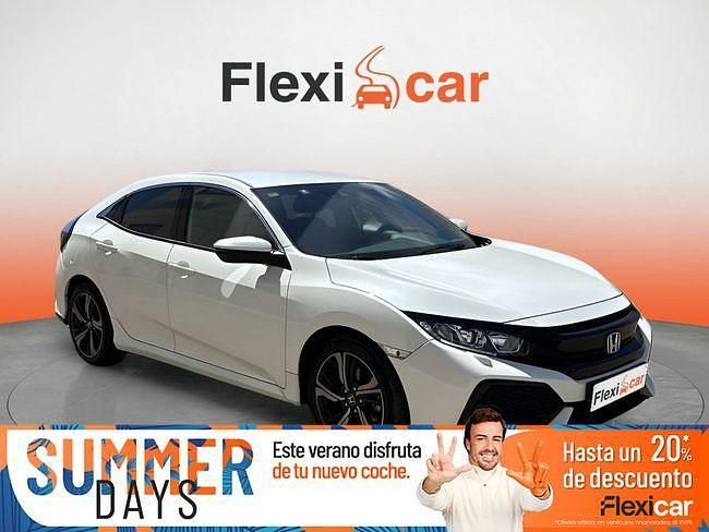 Blanco Usado 2017 Honda Civic Elegance Berlina | 18.591 € (Un poco caro) - Imagen 1/4