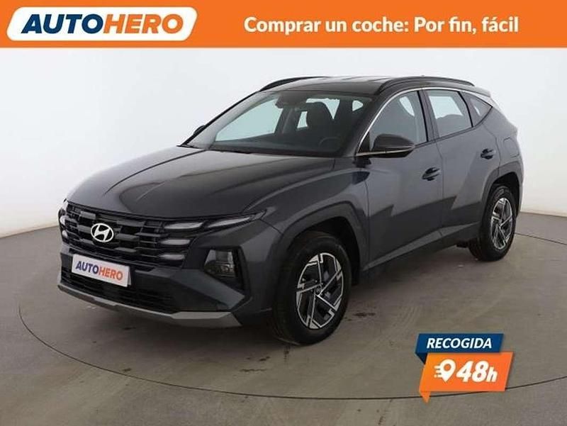 Gris Usado 2024 Hyundai Tucson SUV | 30.190 € (Precio justo) - Imagen 1/3