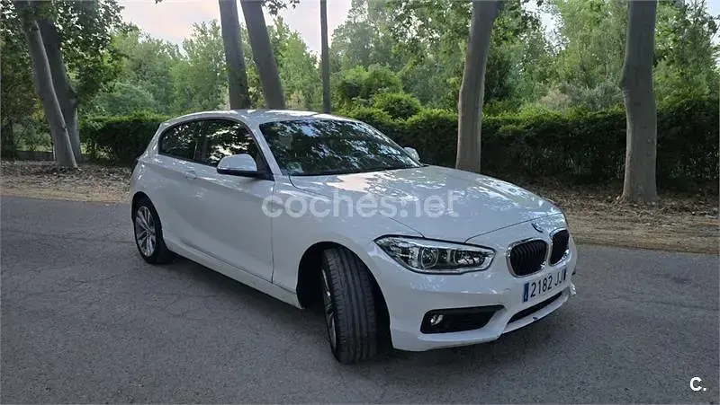 Usado BMW 116 Efficient Dynamics 116 CV (85 kW) 2015 Blanco Utilitario