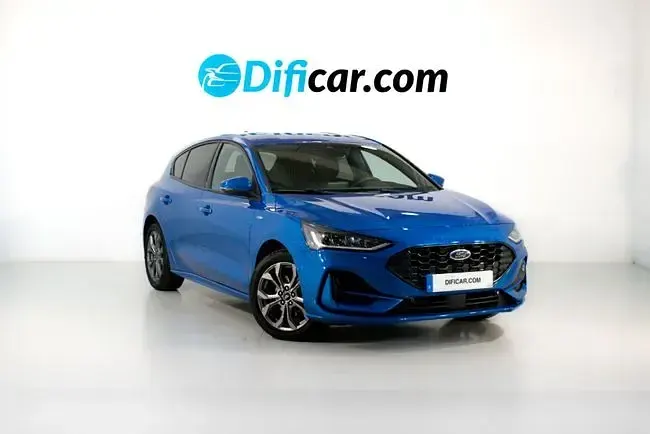 Usado Ford Focus ST-Line 125 CV (91 kW) 2023 Azul Berlina