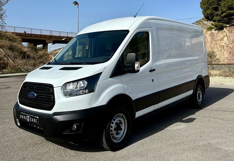 Blanco Usado 2018 Ford Transit Ambiente Van | 19.000 € (Precio justo) - Imagen 1/4