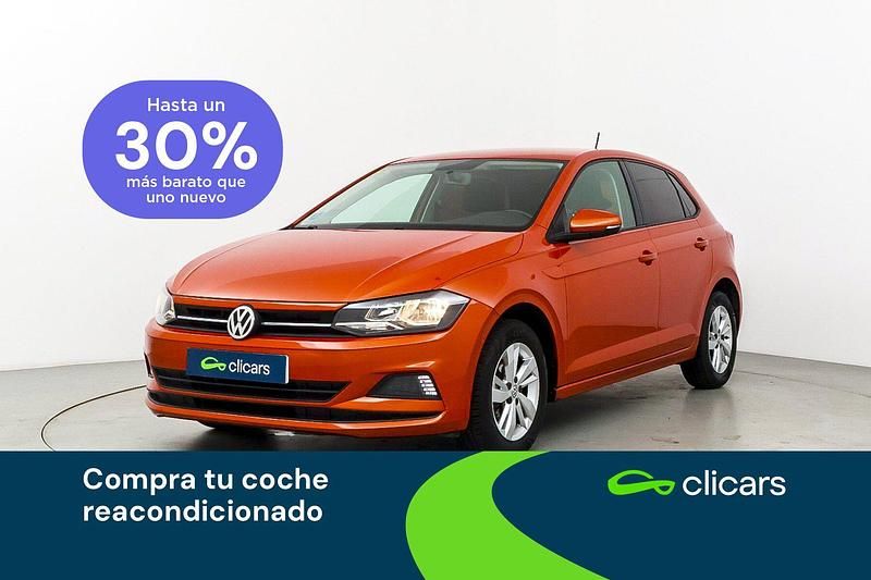 Usado VW Polo Advance 95 CV (69 kW) 2018 Naranja Utilitario