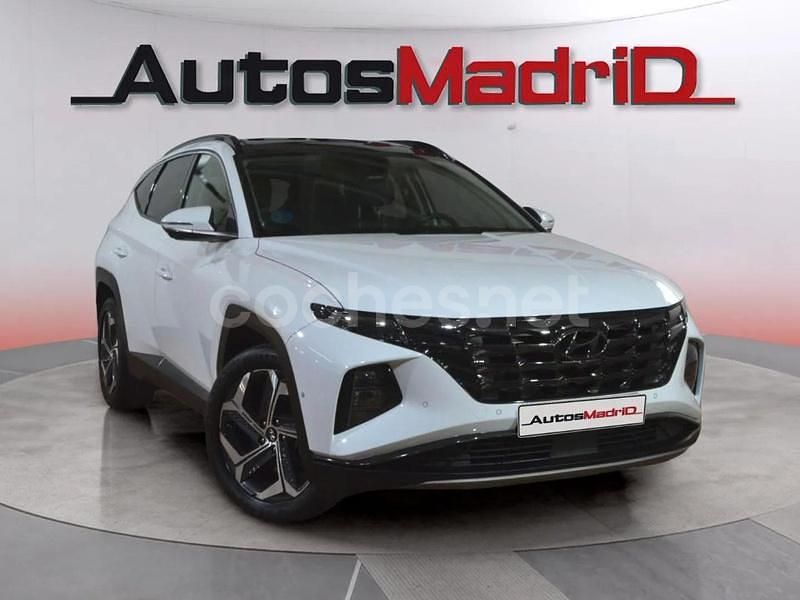 Blanco Usado 2021 Hyundai Tucson SUV | 24.990 € (Precio justo) - Imagen 1/4