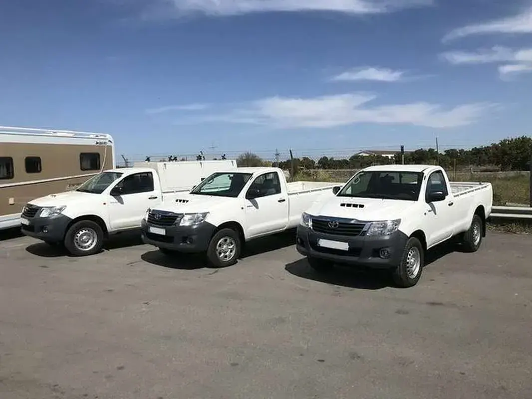 Usado Toyota HiLux 144 CV (105 kW) 2016 Blanco Pickup/Camioneta