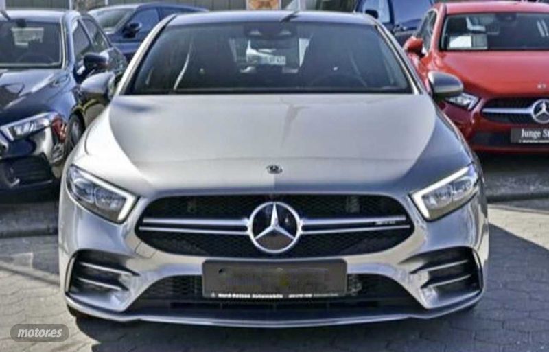 Gris Usado 2019 Mercedes A35 AMG AMG Berlina | 40.990 € (Precio justo) - Imagen 1/4