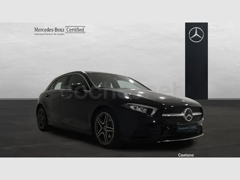 Usado Mercedes A250 218 CV (160 kW) 2022 Negro Berlina