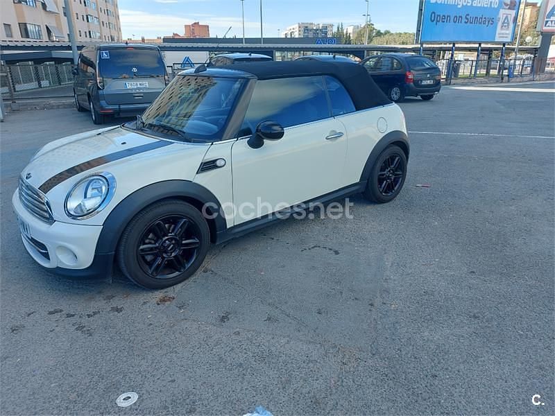 Usado Mini Cooper D Cabriolet 112 CV (82 kW) 2014 Beige Descapotable